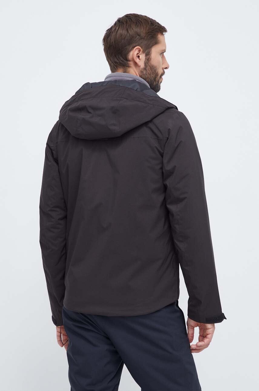 Гірськолижна куртка Helly Hansen колір чорний