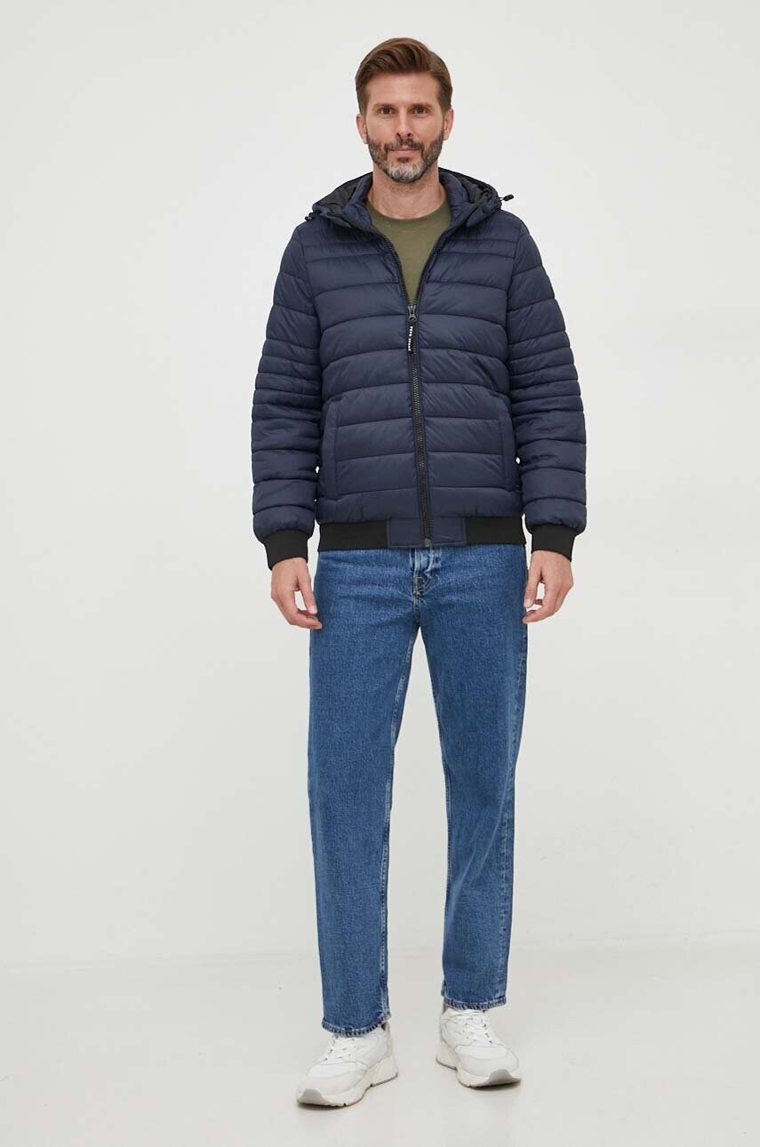Куртка Pepe Jeans чоловіча колір синій перехідна
