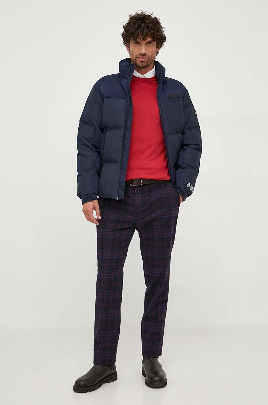 Куртка Tommy Hilfiger чоловіча колір синій зимова