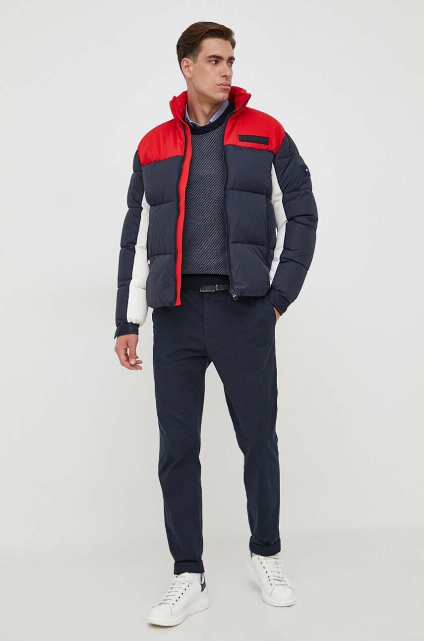 Куртка Tommy Hilfiger чоловіча колір синій зимова