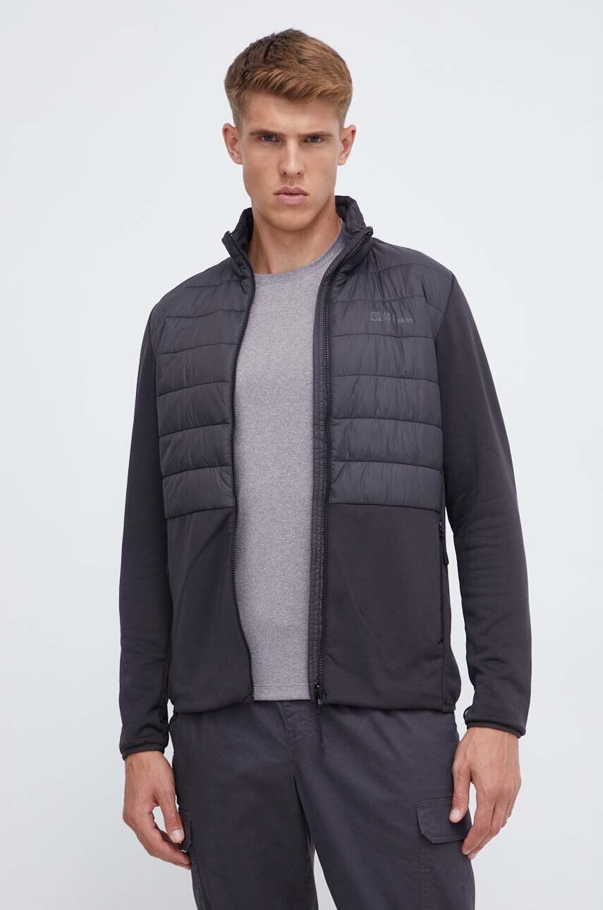 Спортивна куртка Jack Wolfskin Luntal 3in1 колір помаранчевий