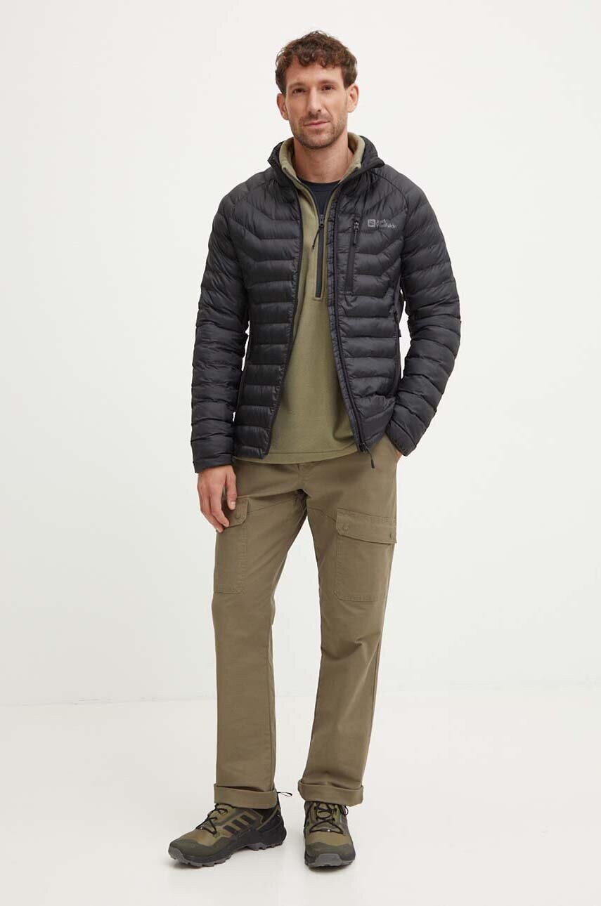 Спортивна куртка Jack Wolfskin ROUTEBURN PRO колір зелений 1206862