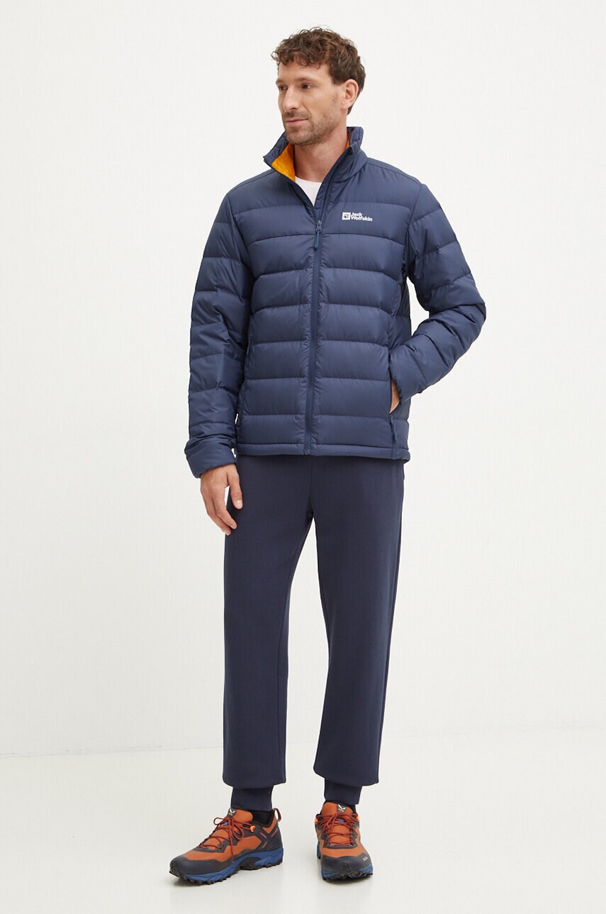 Спортивна пухова куртка Jack Wolfskin Ather колір зелений 1207681