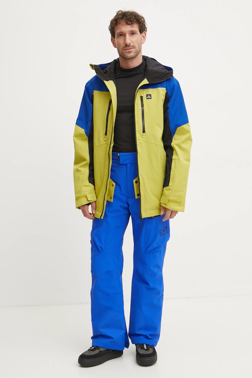 Куртка Rip Curl Freerider колір зелений