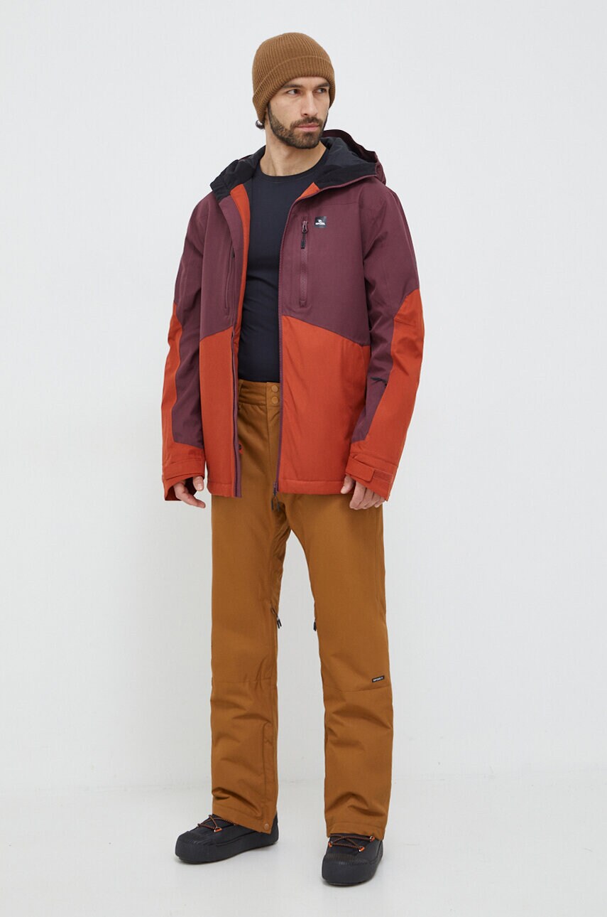 Куртка Rip Curl Freerider колір бордовий