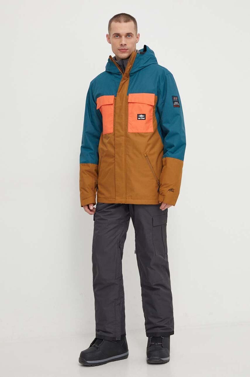 Куртка Rip Curl Pinnacle колір зелений