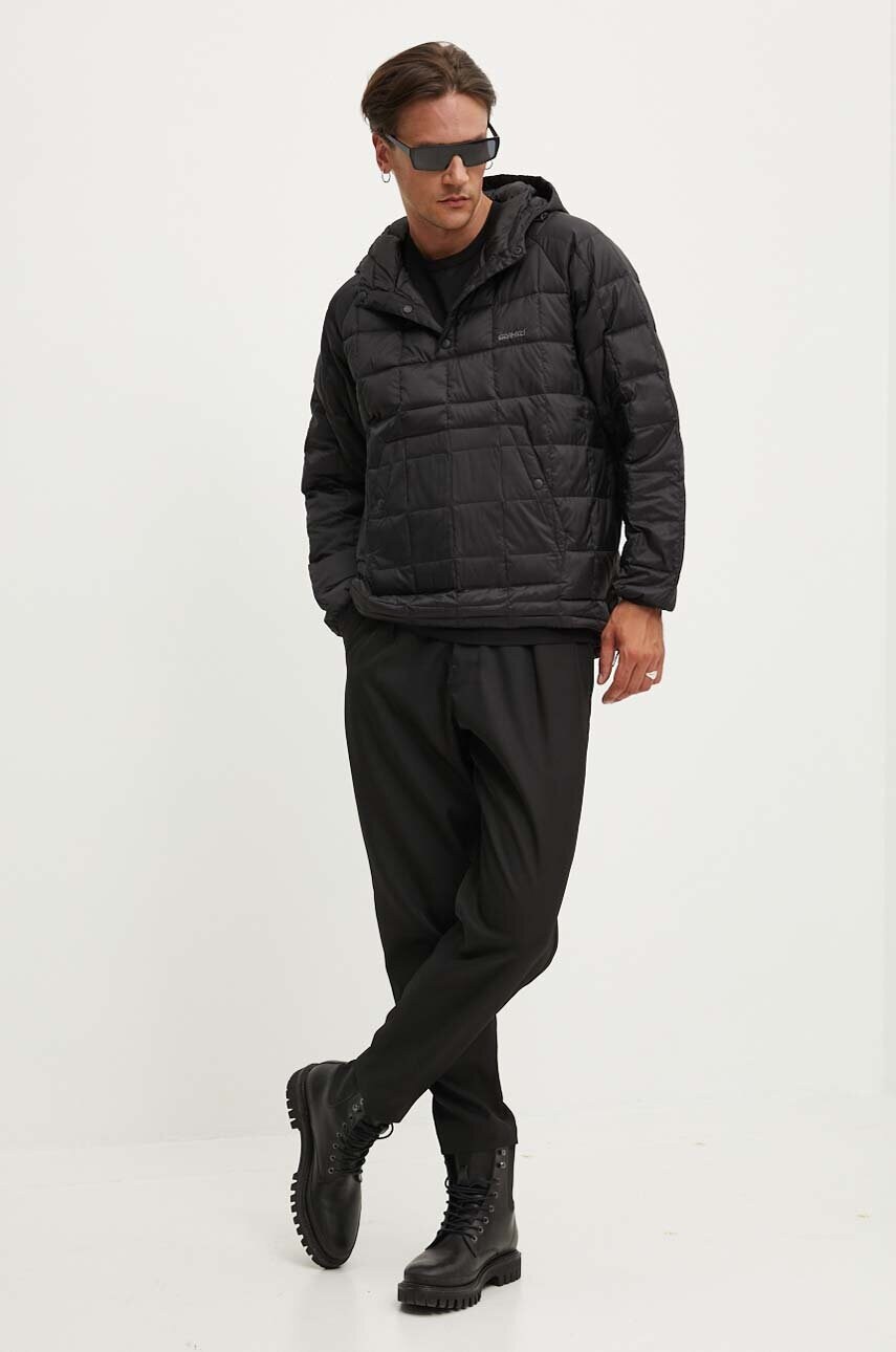 Пухова куртка Gramicci Down Pullover Jacket чоловіча колір чорний перехідна G3FU.J102.TG