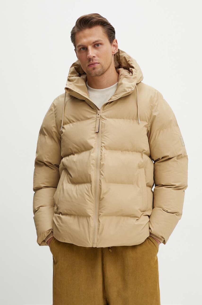 Куртка Rains 15120 Jackets колір бежевий зимова