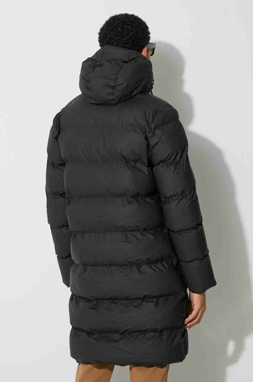 Куртка Rains 15130 Jackets колір чорний зимова