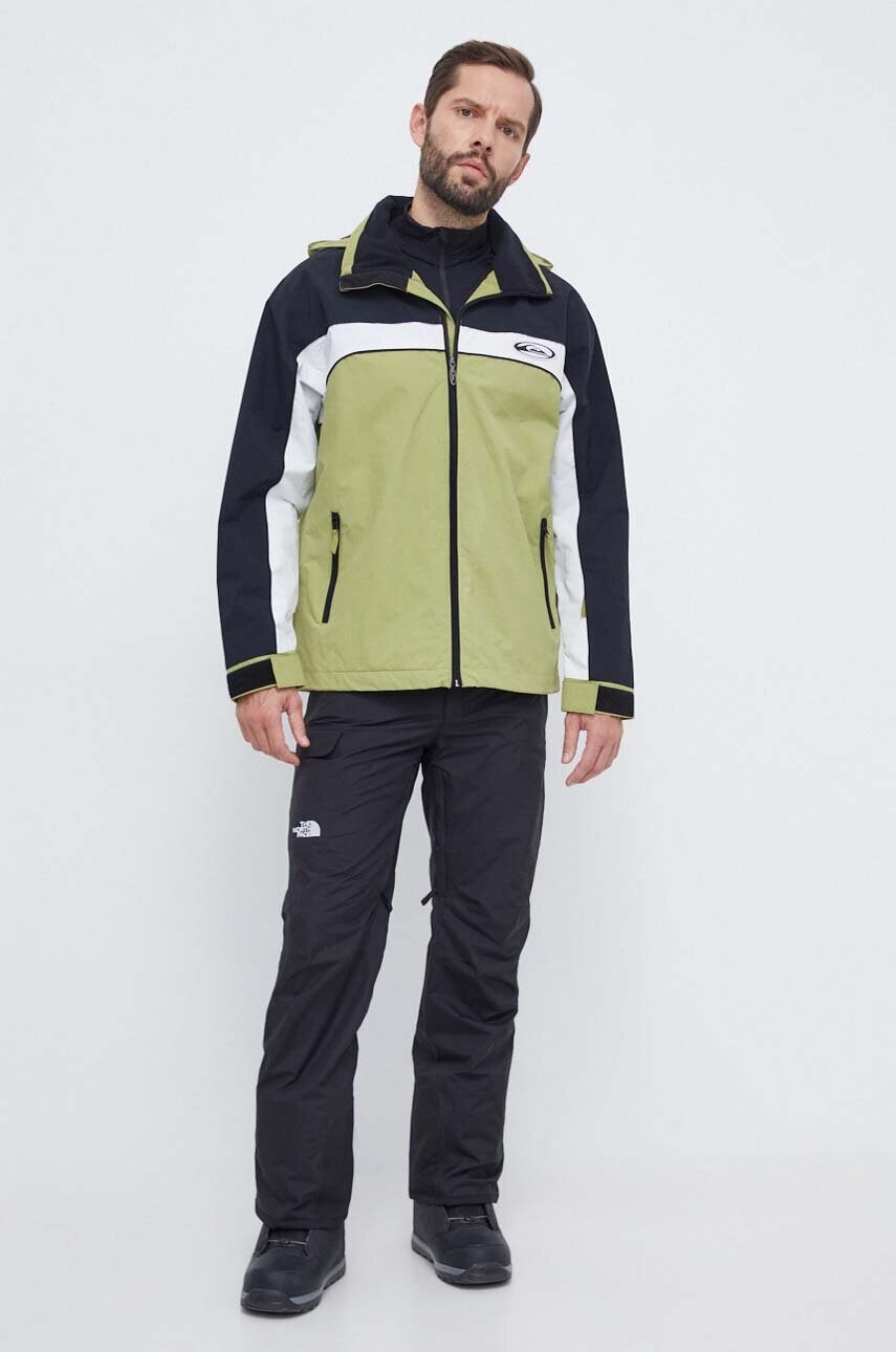 Куртка Quiksilver Live Wire колір зелений