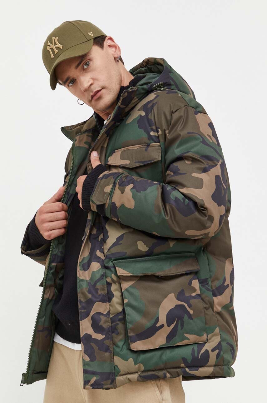 Куртка Guess Originals колір зелений зимова