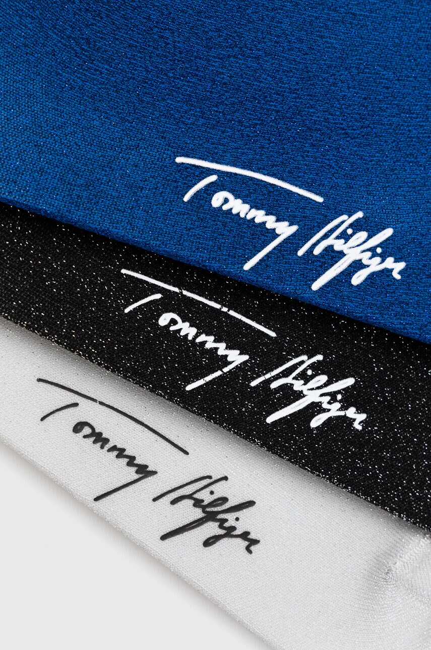 Шкарпетки Tommy Hilfiger 3-pack жіночі колір чорний