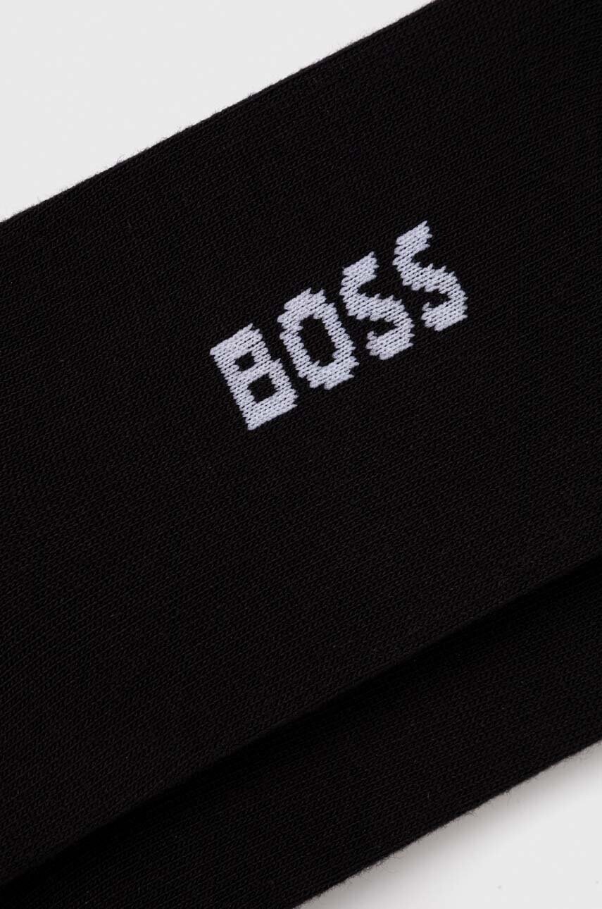 Шкарпетки BOSS 2-pack жіночі колір чорний