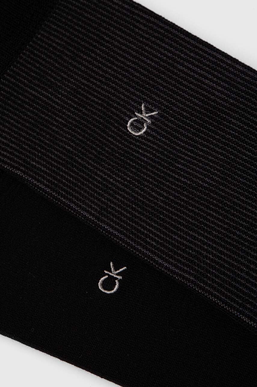 Шкарпетки Calvin Klein 2-pack чоловічі колір чорний