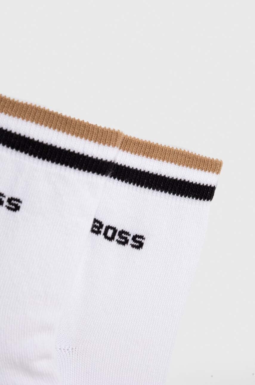 Шкарпетки BOSS 2-pack чоловічі колір білий