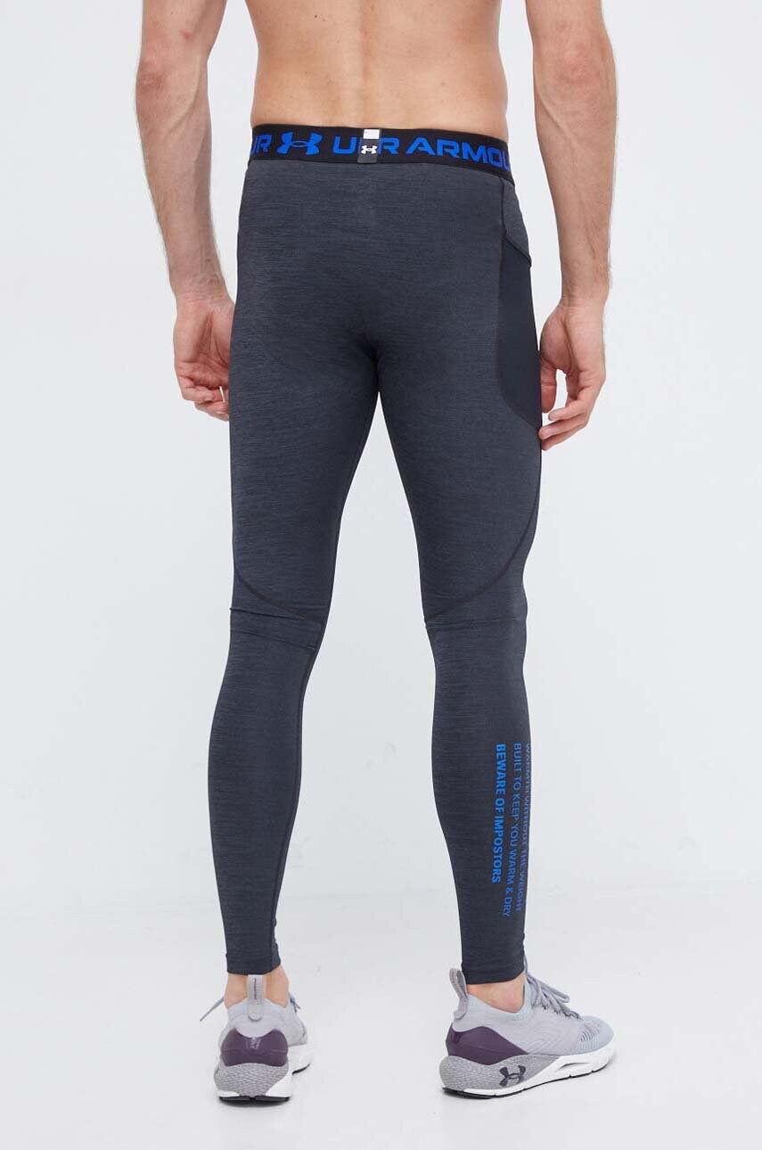 Легінси для тренувань Under Armour колір сірий меланж