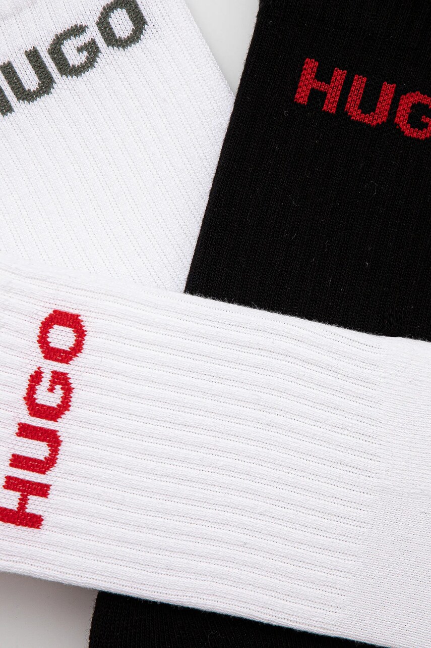 Шкарпетки HUGO 6-pack чоловічі колір білий