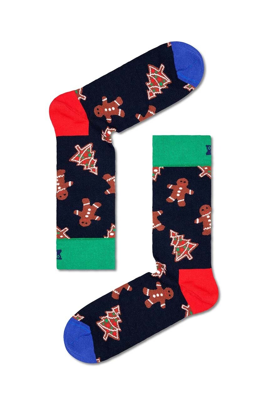 Шкарпетки Happy Socks Christmas колір синій