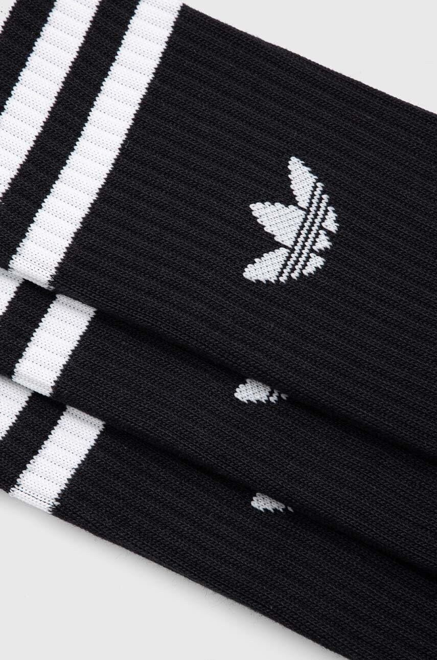 Шкарпетки adidas Originals 3-pack колір чорний