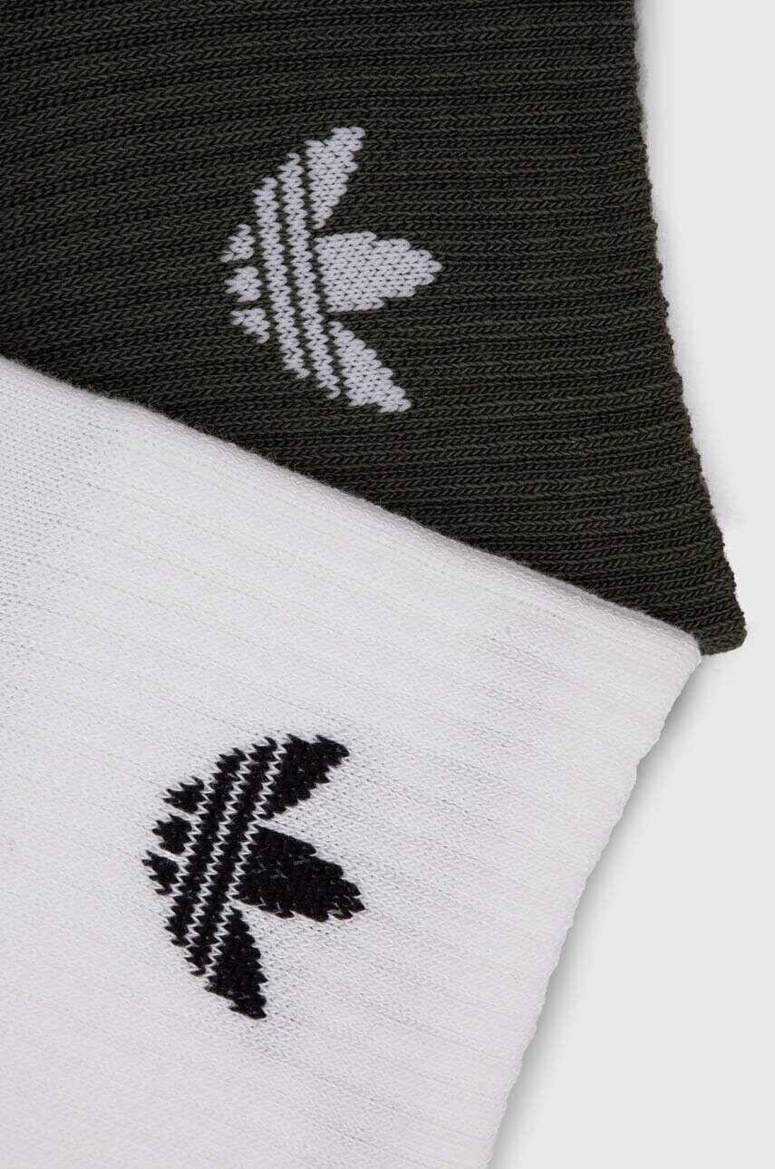 Шкарпетки adidas Originals 2-pack колір білий