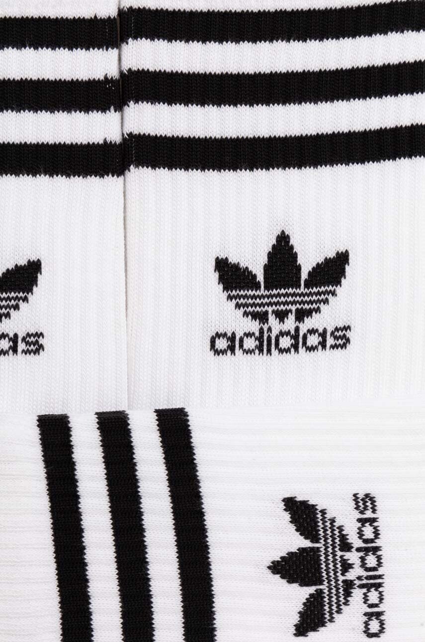 Шкарпетки adidas Originals 3-pack колір білий