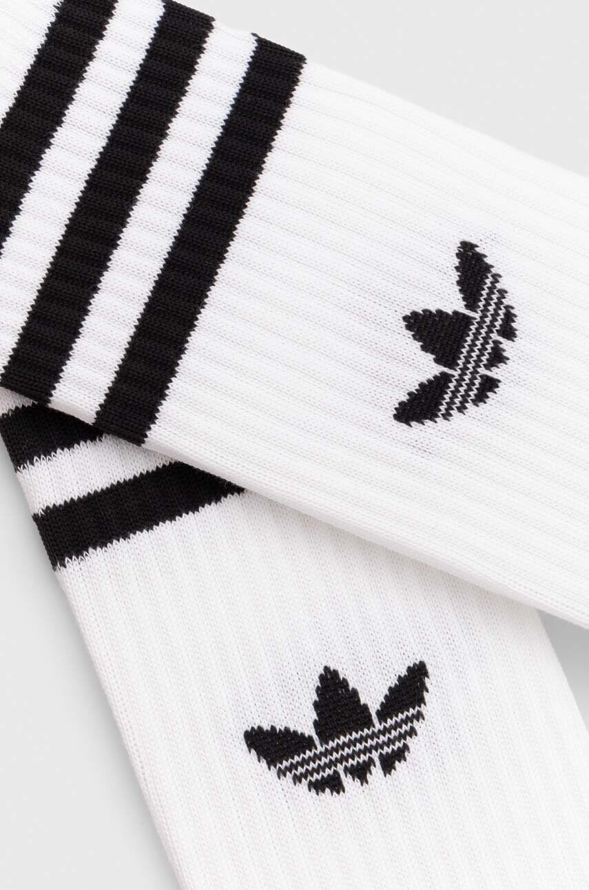Шкарпетки adidas Originals 3-pack колір білий
