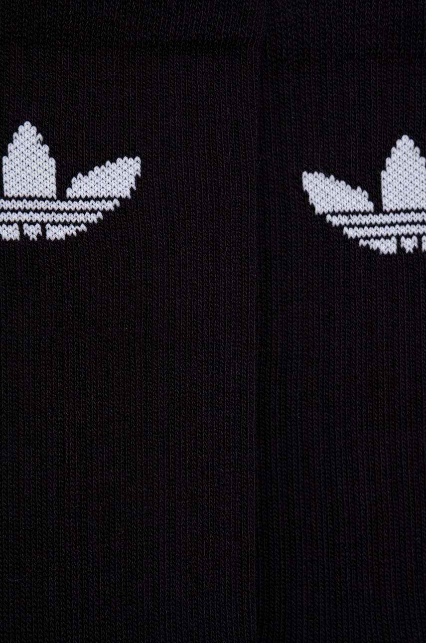 Шкарпетки adidas Originals 3-pack колір чорний