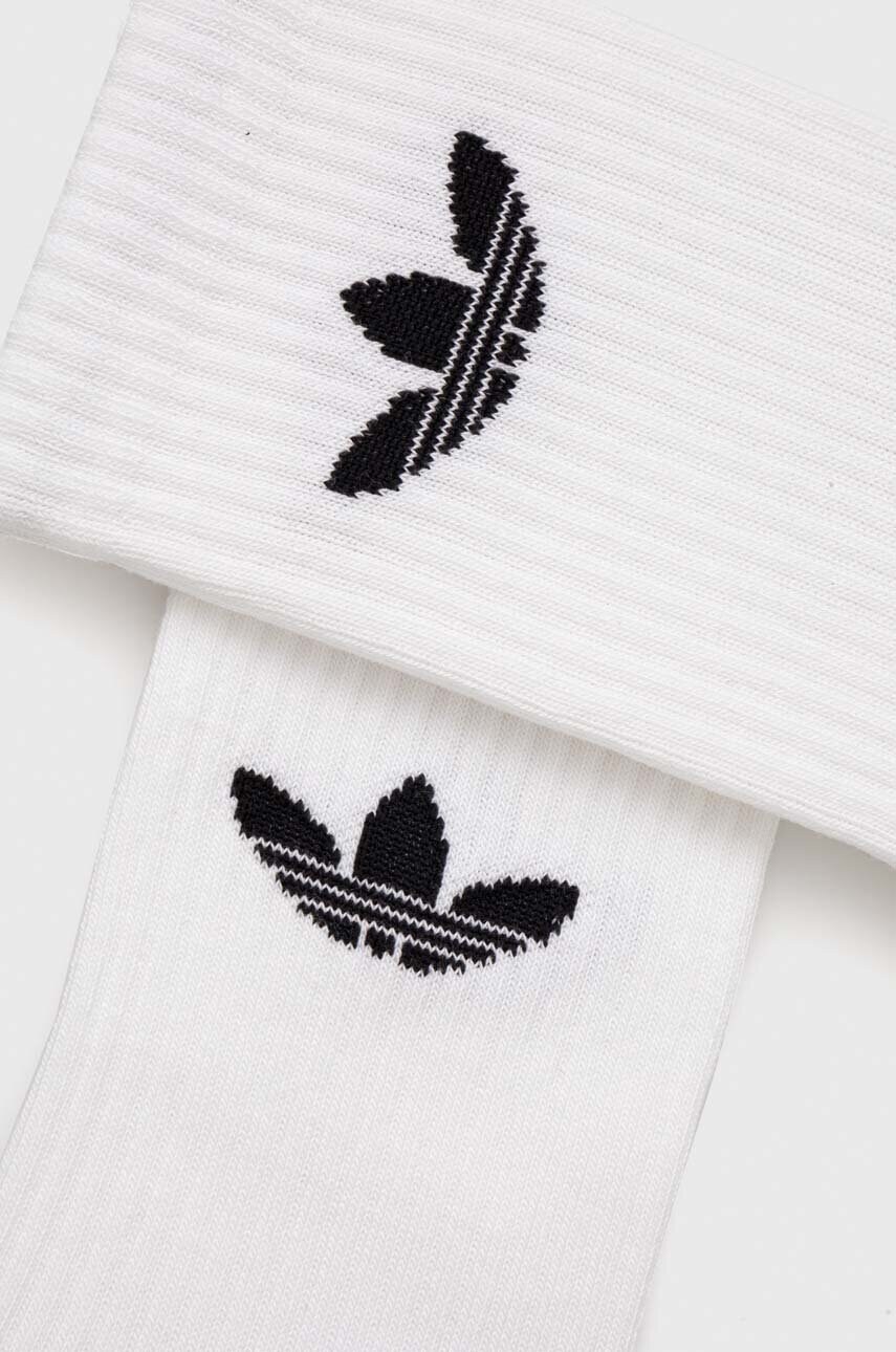 Шкарпетки adidas Originals 3-pack колір білий