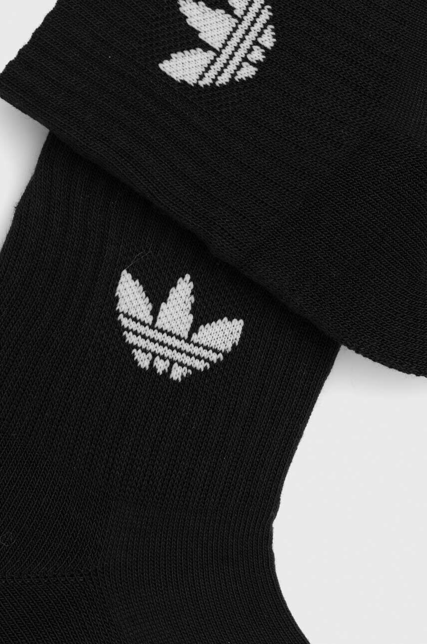 Шкарпетки adidas Originals 6-pack колір чорний