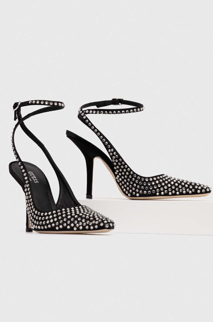 Туфлі Guess FL7ESA SAT05 колір чорний ESTAR