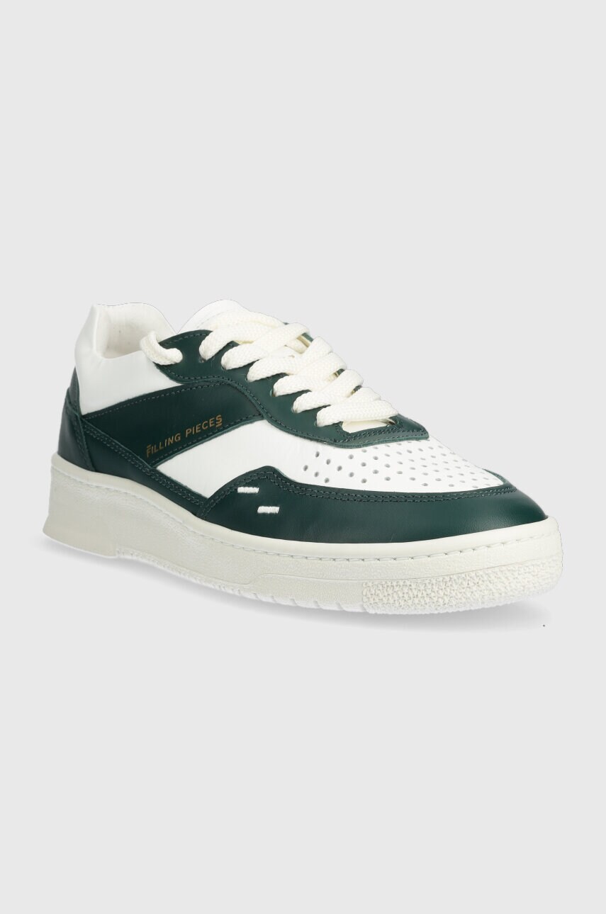 Шкіряні кросівки Filling Pieces Ace Spin колір зелений 70033491019