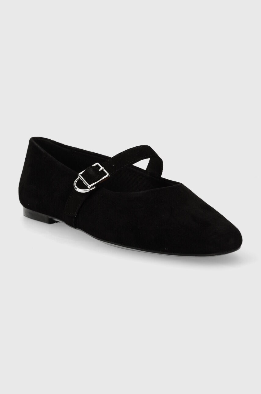 Замшеві балетки Vagabond Shoemakers JOLIN колір чорний  5608.040.20
