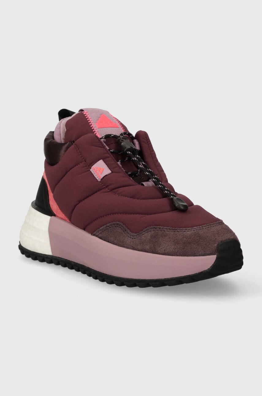 Кросівки adidas X_Plrboost Puffer колір бордовий