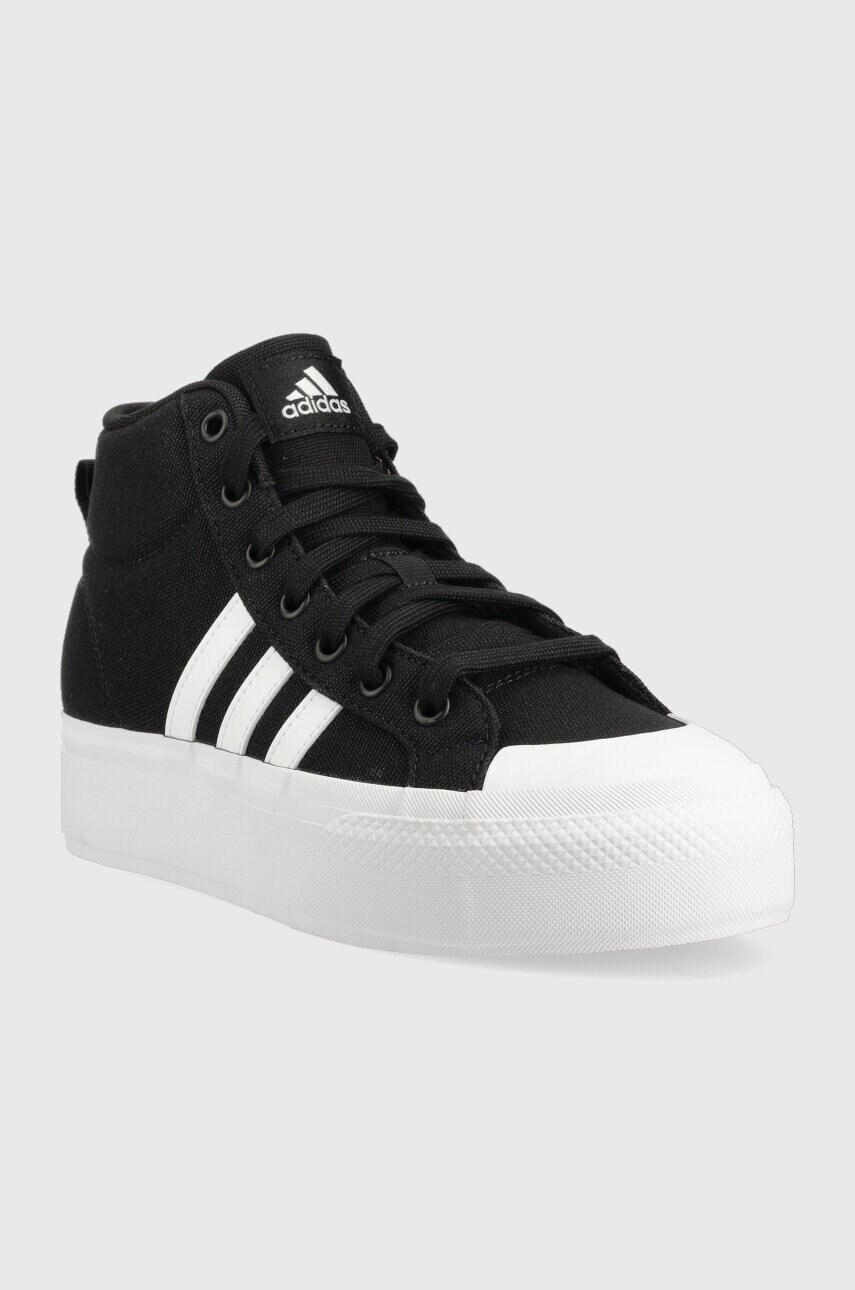 Кеди adidas жіночі колір чорний