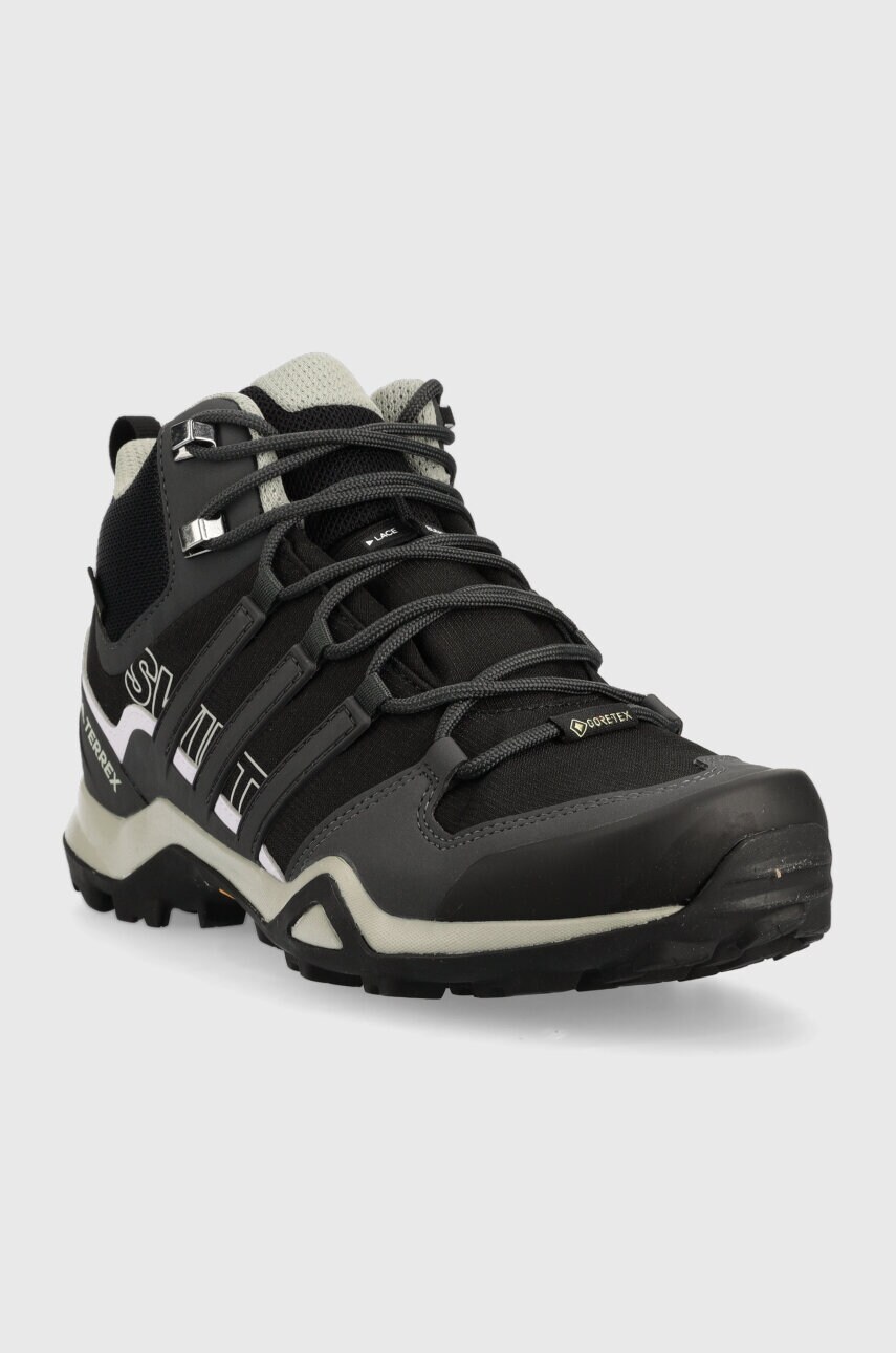 Черевики adidas TERREX Swift R2 Mid GTX жіночі колір чорний EF3357-CBLACK/DGS