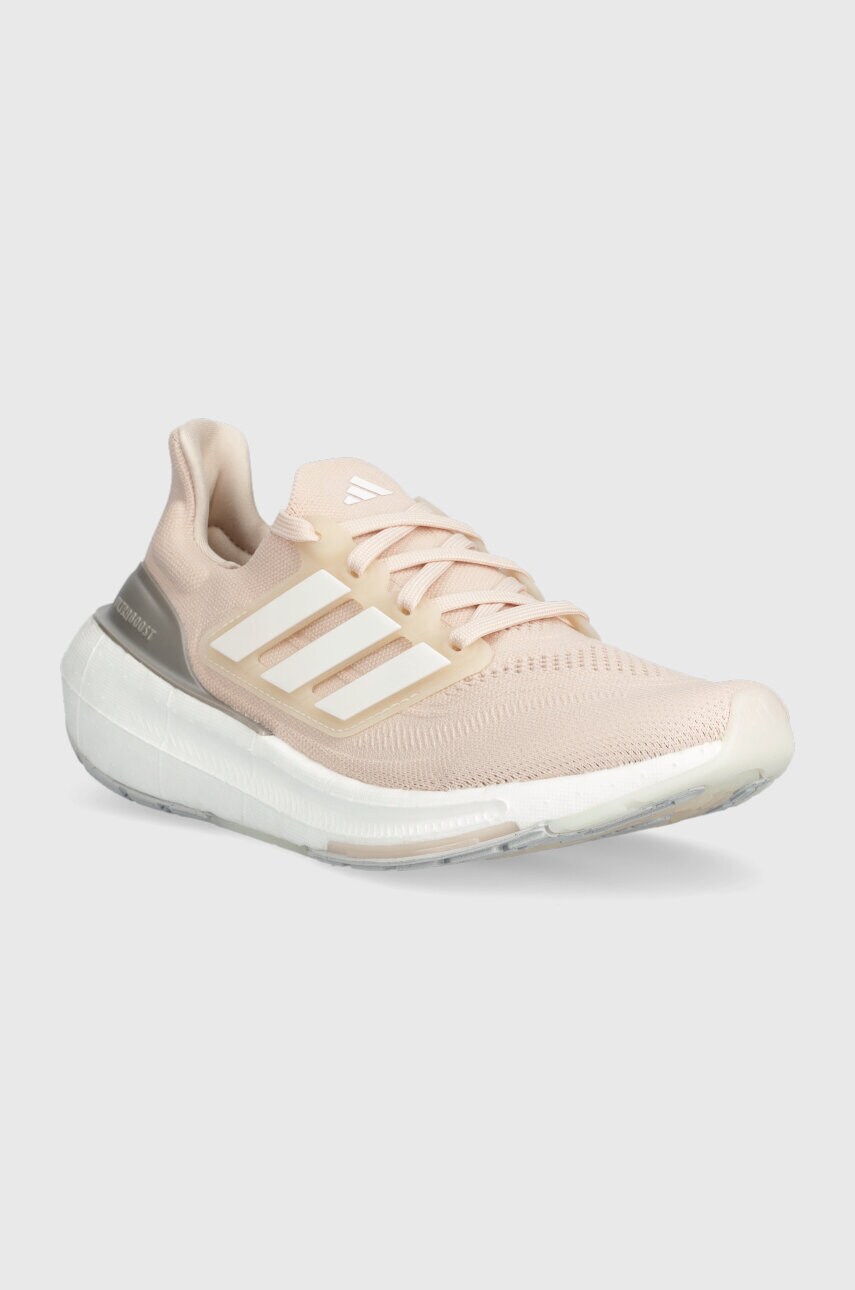 Бігові кросівки adidas Performance Ultraboost Light колір рожевий