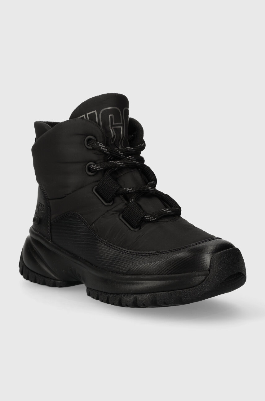 Зимові чоботи UGG Yose Puffer Lace колір чорний 1143844
