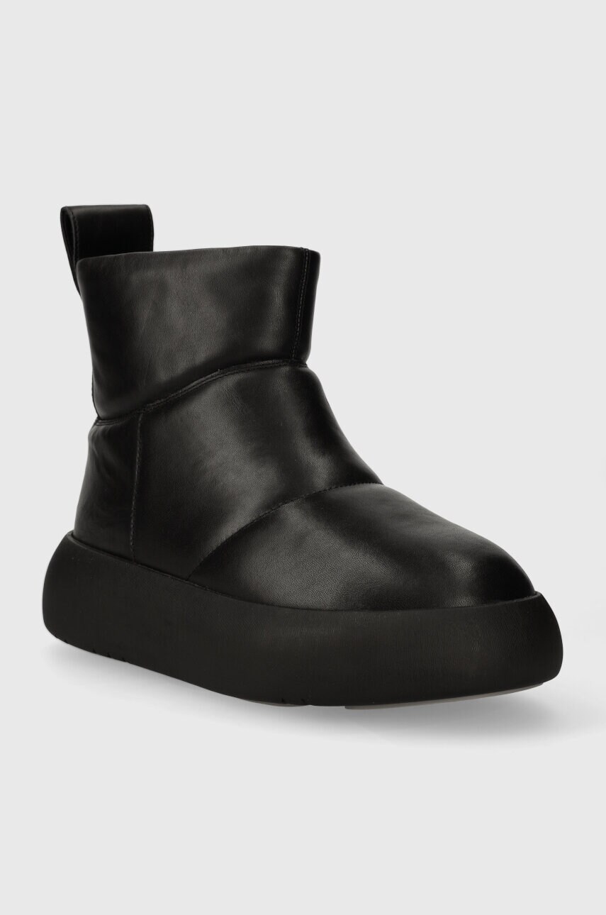 Шкіряні черевики Vagabond Shoemakers AYLIN жіночі колір чорний на платформі утеплене 5636.101.20