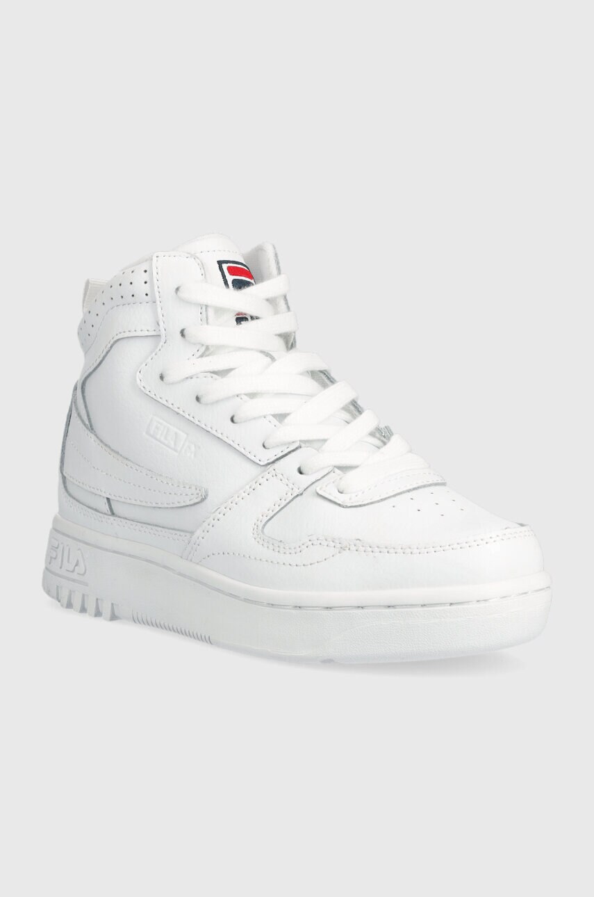 Шкіряні кросівки Fila FXVENTUNO колір білий