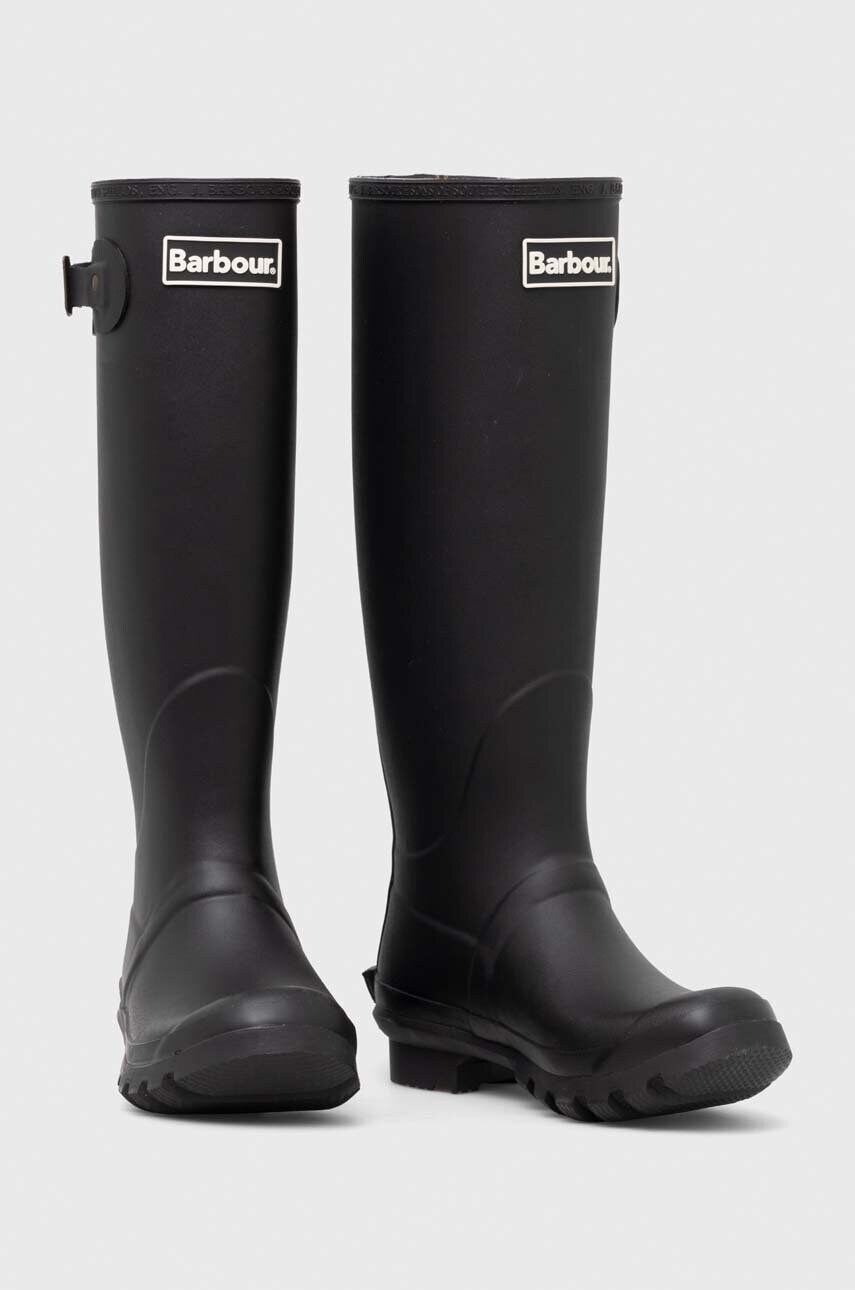 Гумові чоботи Barbour Bede жіночі колір чорний LRF0043BK11