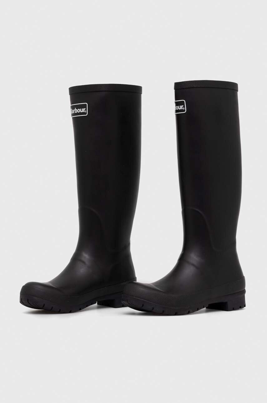 Гумові чоботи Barbour Abbey жіночі колір чорний LRF0083BK11
