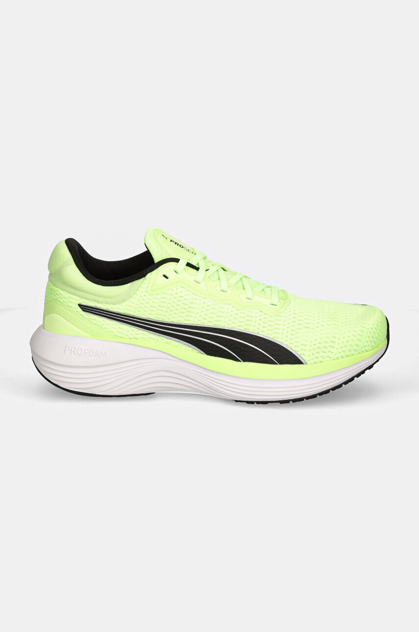 Бігові кросівки Puma Scend Pro колір зелений 378776