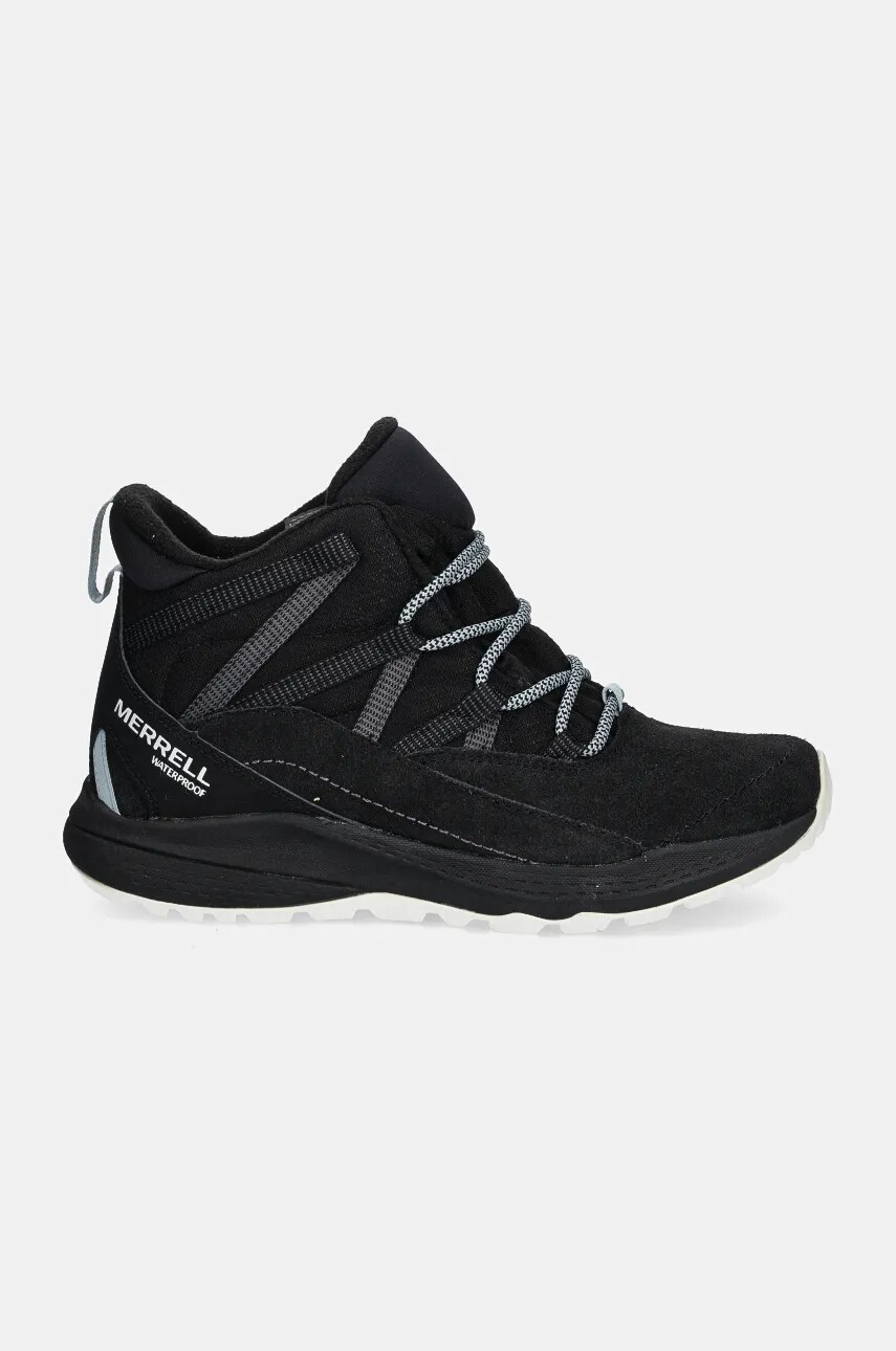 Черевики Merrell Bravada Edge 2 Thermo Demi Mid Waterproof жіночі колір чорний утеплене J036804