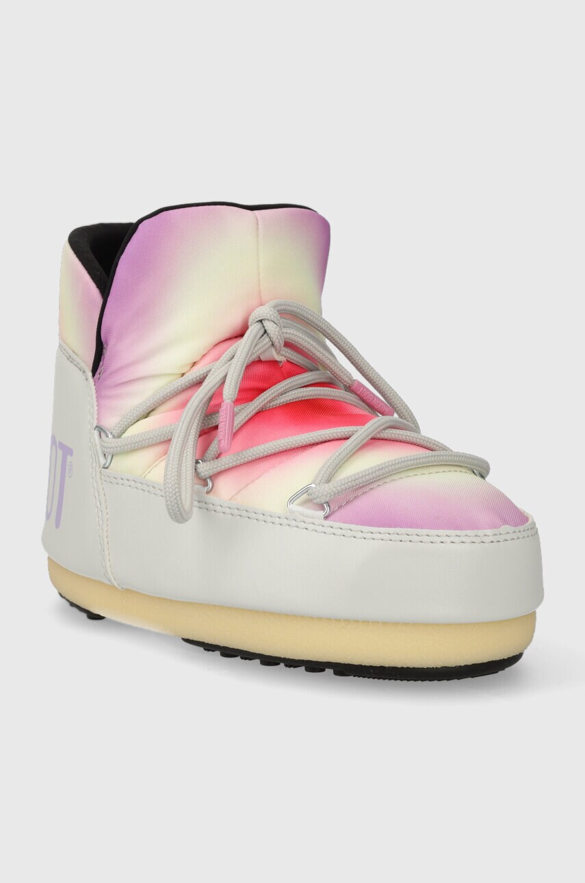 Зимові чоботи Moon Boot PUMPS TIE DYE колір сірий 14601800.002