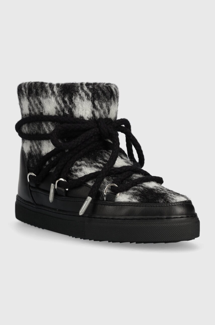 Вовняні снігоходи Inuikii Wool колір чорний 75202-063