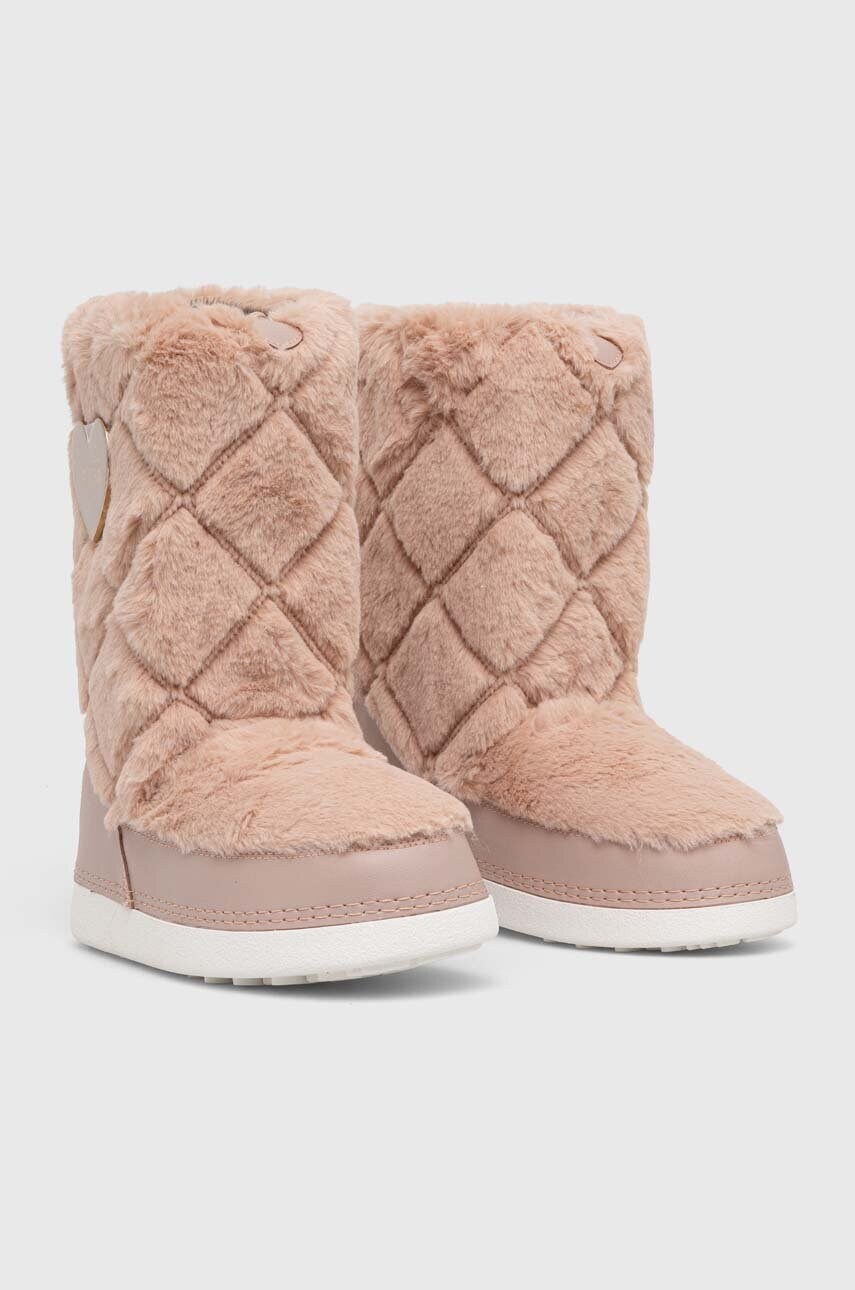 Зимові чоботи Love Moschino SKIBOOT20 колір бежевий JA24172G0HJW0601