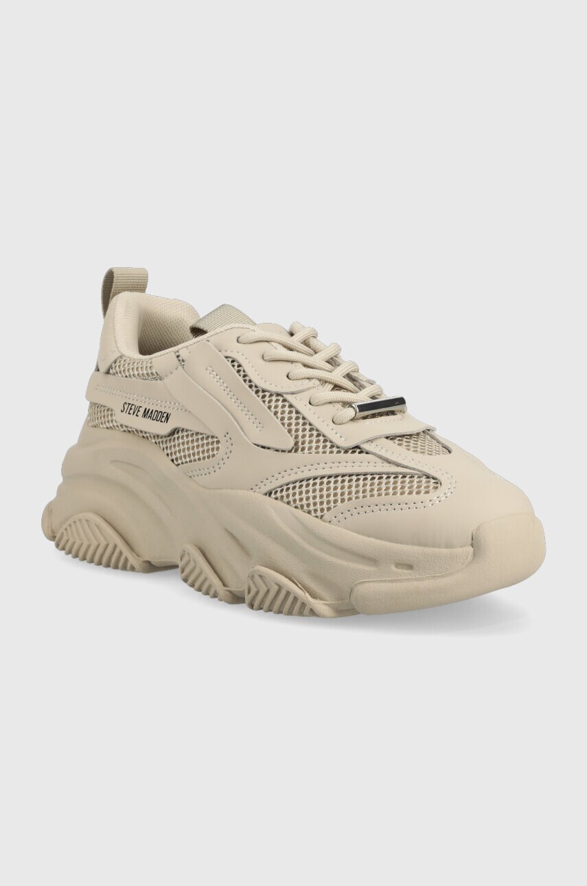 Кросівки Steve Madden Possession-E колір сіро-бежевий SM19000033