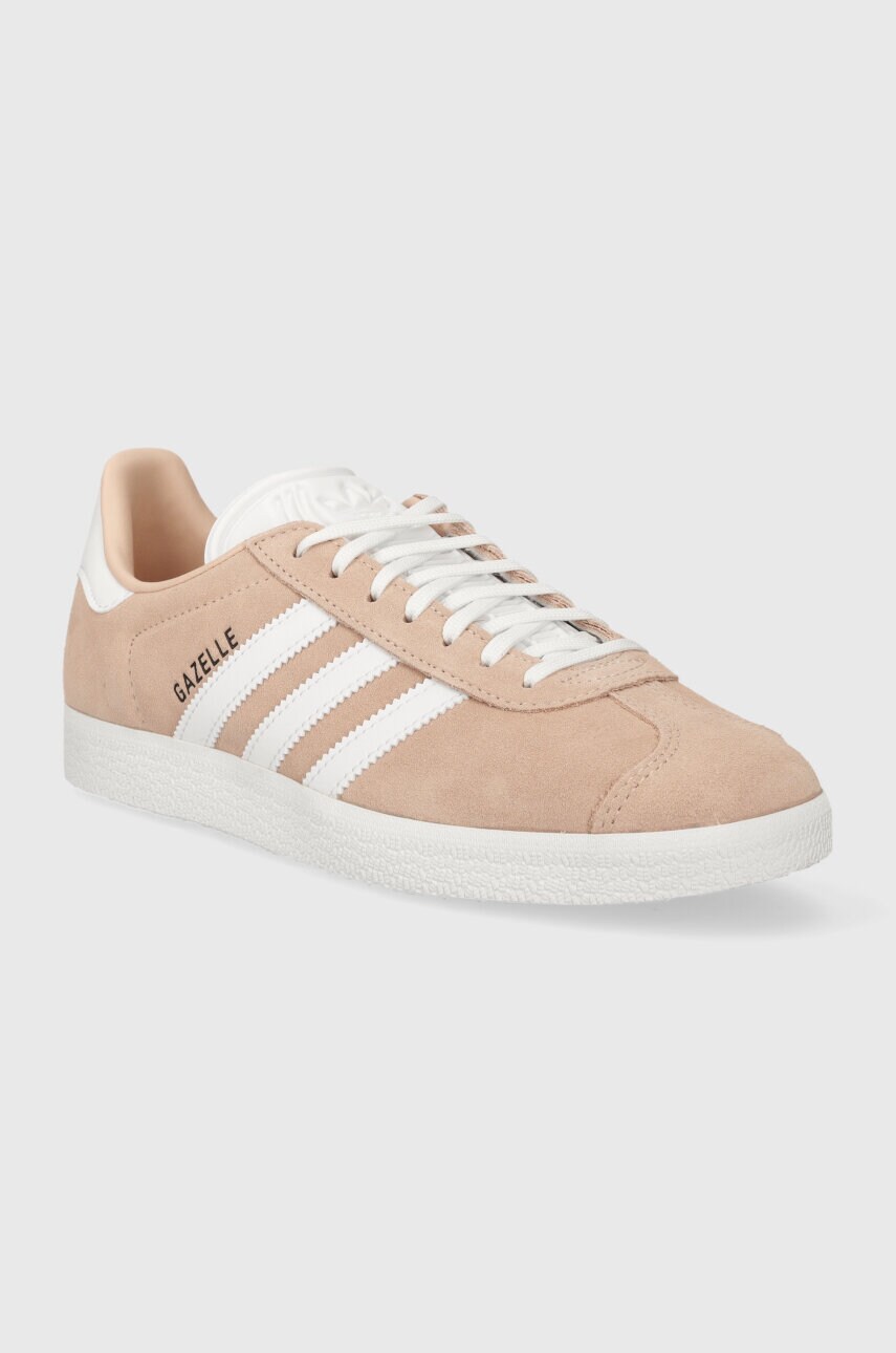 Замшеві кросівки adidas Originals колір помаранчевий