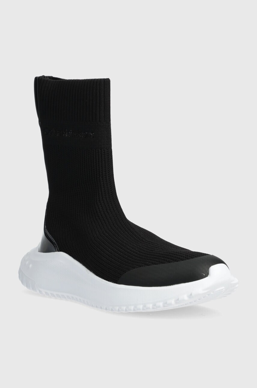 Кросівки Calvin Klein Jeans EVA RUNNER SOCK KNIT WN колір чорний YW0YW01204
