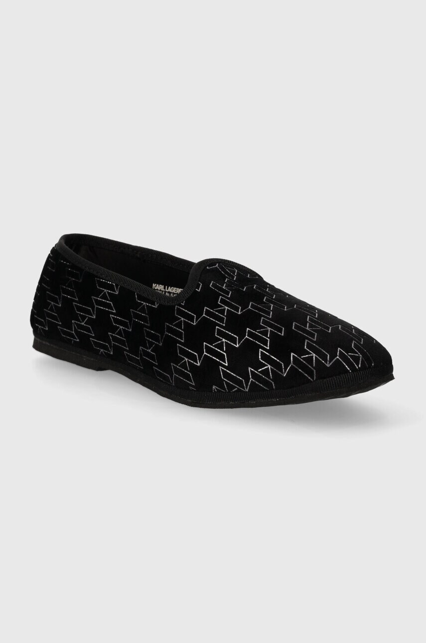 Тапочки Karl Lagerfeld KLARA III колір чорний KL40040